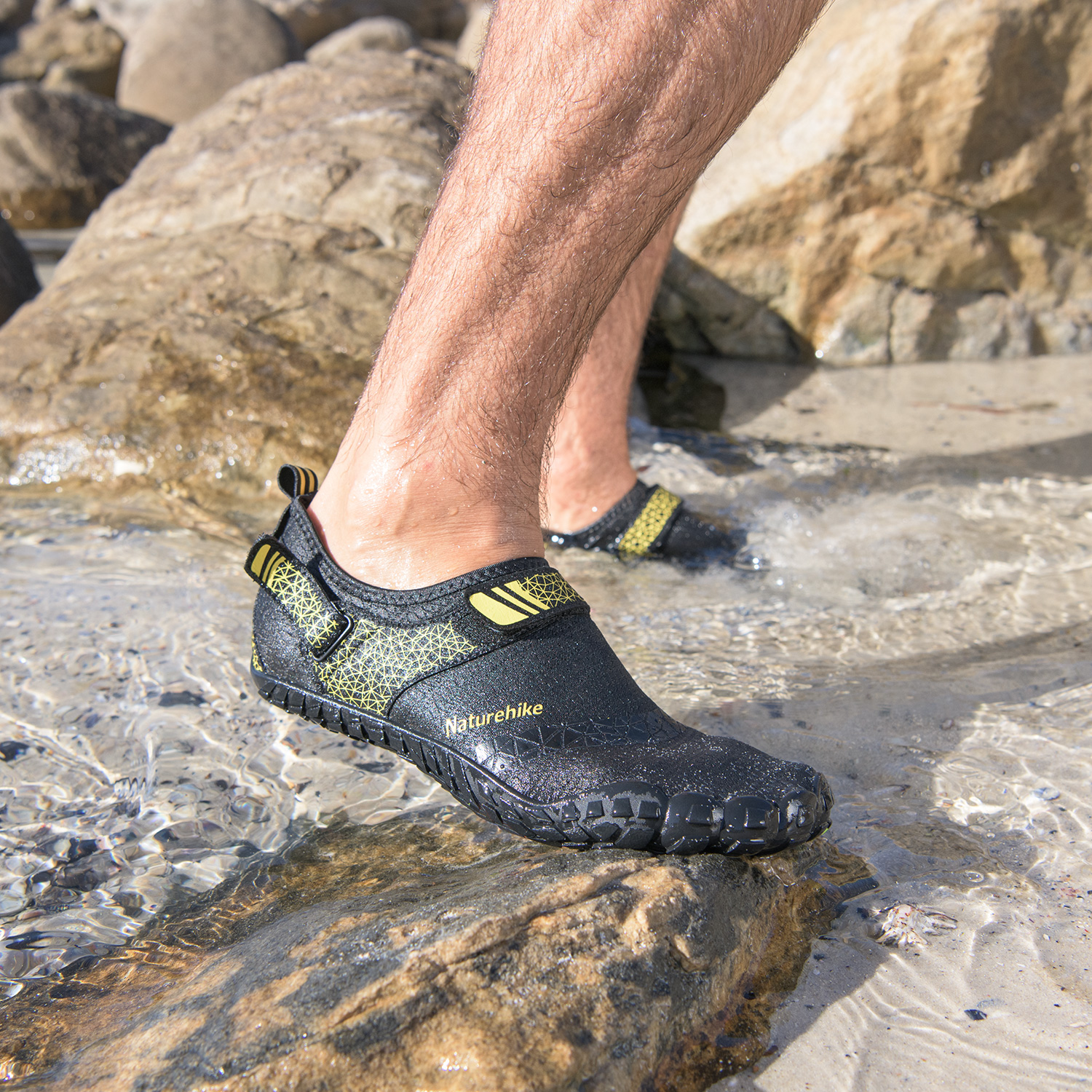 Naturehike boty do vody vel. 43-44 - černo/žluté